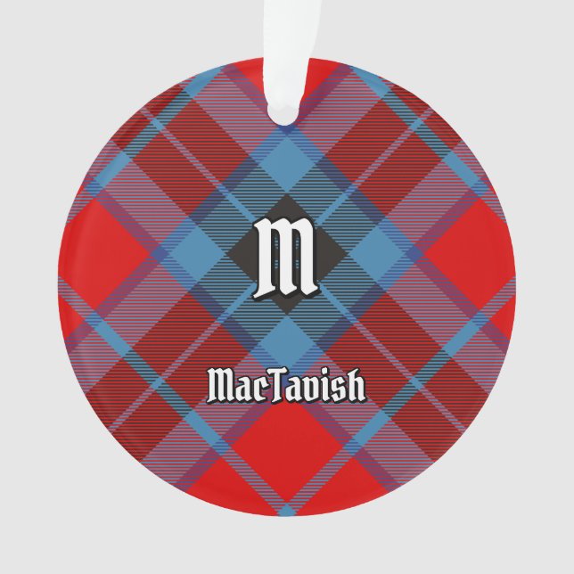 Adorno Clan MacTavish Tartan (Anverso)