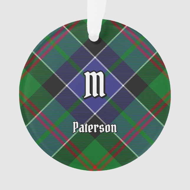 Adorno Clan Paterson Tartan (Anverso)
