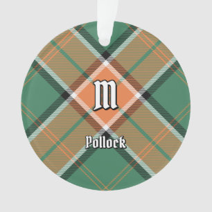 Adorno Clan Pollock Tartan Ornament