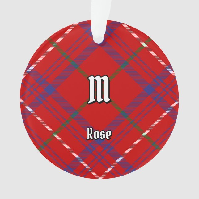 Adorno Clan Rosa Tartan (Anverso)