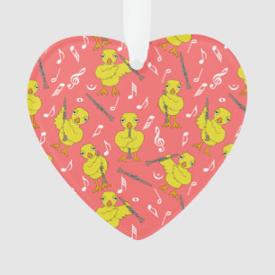 Adorno Clarinet Chick Clarinets Music Notes Ceramic Ornam