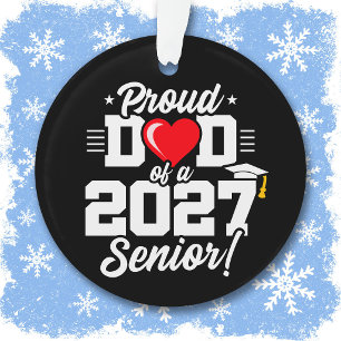 Adorno Clase de 2027 Graduación de último año Corazón Org