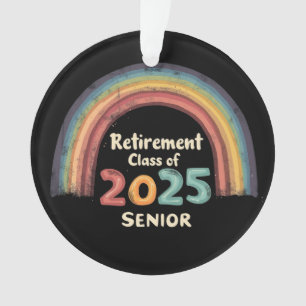 Adorno Clase de Jubilación de 2025 Momento hito principal