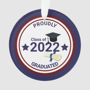 Adorno Clase elegante de año de graduación de 2022