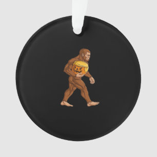 Adorno Clásico de calabaza Trumpkin de Fútbol para los pi