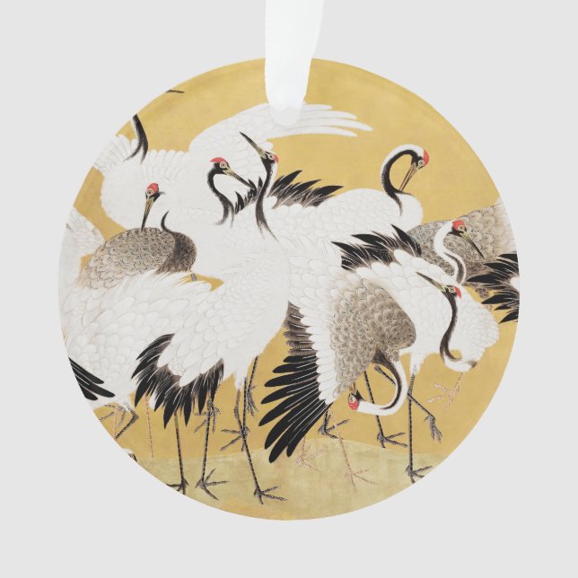 Adorno Clásico rico en aves de rebaño japonés (Anverso)