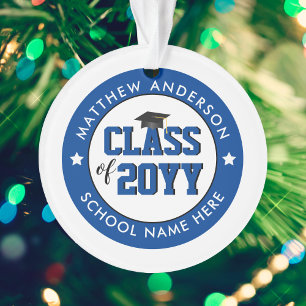 Adorno Class of 2023 Elegant Blue Graduate Graduation
