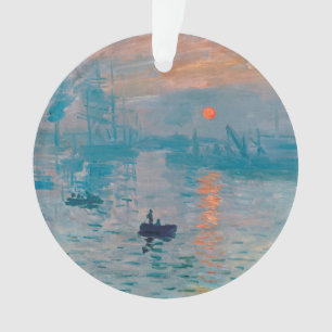 Adorno Claude Monet Impresión Amanecer Francés