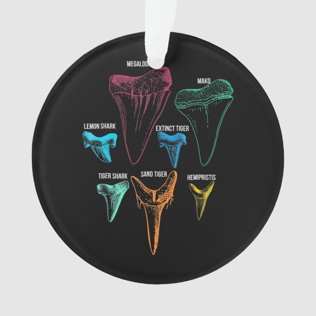 Adorno Clave de identidad de caza de dientes de tiburón (Anverso)