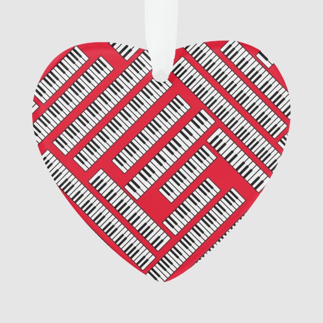 Adorno Claves de piano (Anverso)