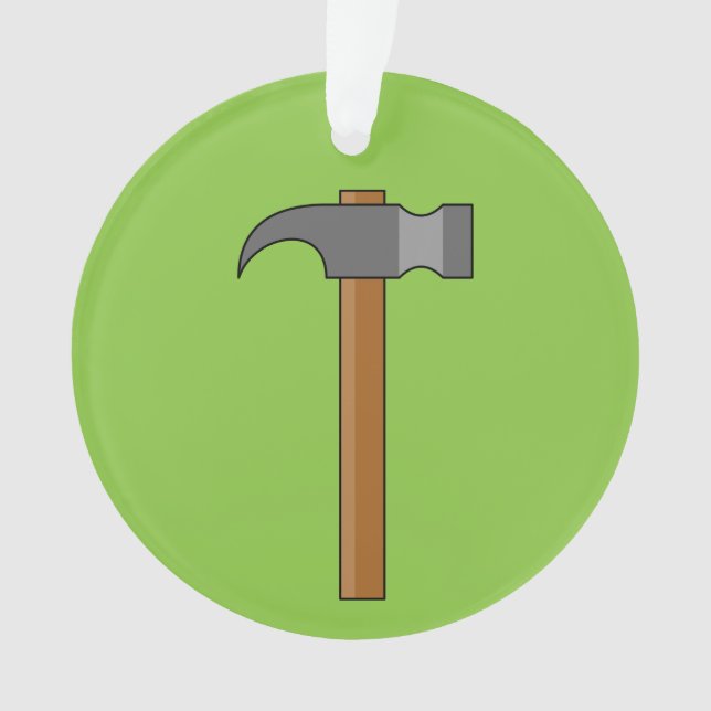 Adorno Claw Hammer Personalizado (Anverso)