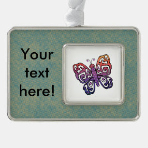 Adorno Clísico de mariposa degradado
