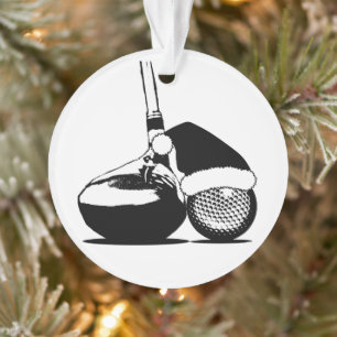 Adorno Club de golf y bolas para navidades