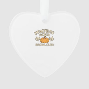 Adorno Club Social del Parche de Calabaza � Estética Otoñ