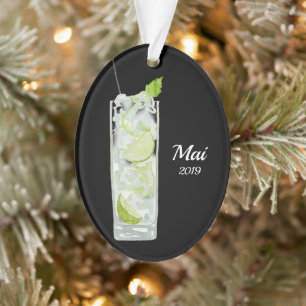Adorno Cóctel Mint Mojito Personalizado
