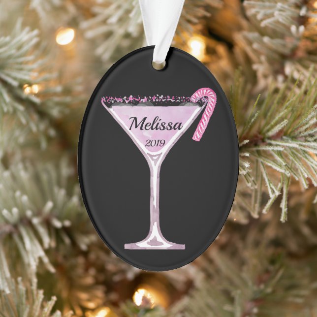 Adorno Cóctel Peppermintini personalizado (Árbol)