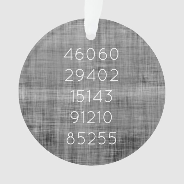 Adorno Código postal Historial de movimiento Nuevo NOMBRE (Anverso)