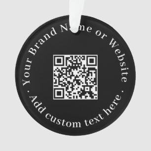 Adorno Código QR personalizado Diseño promocional empresa