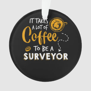 Adorno Coffee Lover Funny Surveyor Engineer Construction