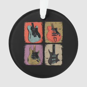 Adorno Colección de Guitarra Eléctrica Banda Guitarrista 