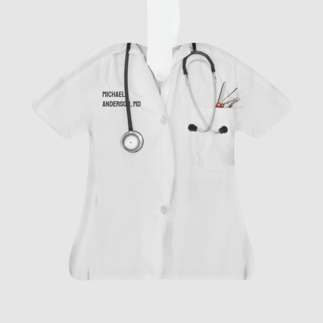 Adorno Coleccionable de Doctor (Anverso)