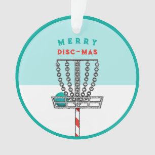 Adorno Coleccionable de Navidad de Disc Golf
