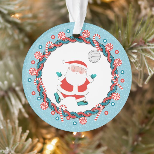 Adorno Coleccionable de Navidad de Voleibol (Árbol)