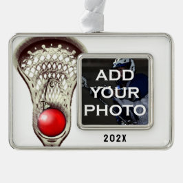 Adorno Coleccionable personalizado de lacrosse