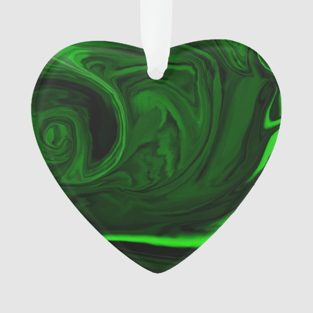 Adorno colecciones verdes de la piedra de la malaquita de (Anverso)