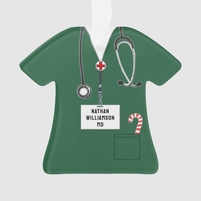 Adorno Colectivo de Navidades médicas (Anverso)