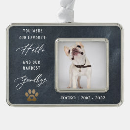 Adorno Collage de Fotos Personalizadas de Mascotas Fallec