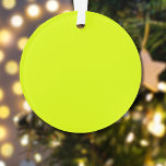 Adorno Color sólido Neon Chartreuse | Color de moda<br><div class="desc">Color sólido Neon Chartreuse | Colores neones | Diseño clásico | Producto elegante | Colores de moda | Elegancia y moda | Diseño profesional</div>