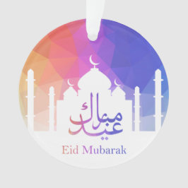 Adorno Colorida Mezquita del Arcoiris Polígono Eid Mubara