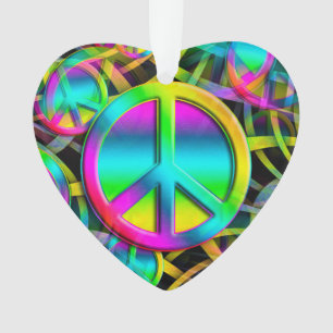 Adorno Colorido patrón de PAZ sin fisuras + tus ideas