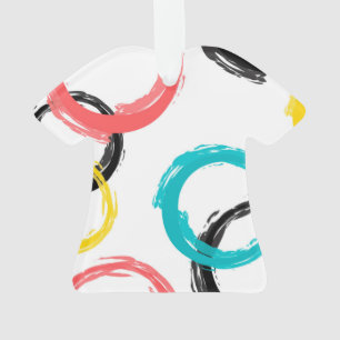 Adorno Coloridos, geniales, modernos, de moda en círculos