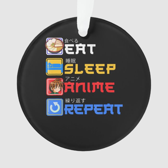 Adorno Coma el sueño Anime Repetir la idea de regalo Cosp (Anverso)