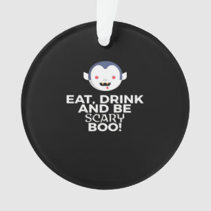 Adorno Come Bebe Boo Espantoso Diseño Creativo de Hallowe