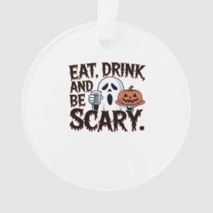 Adorno Come Bebe Sé Espantoso Halloween Calabaza Creativo