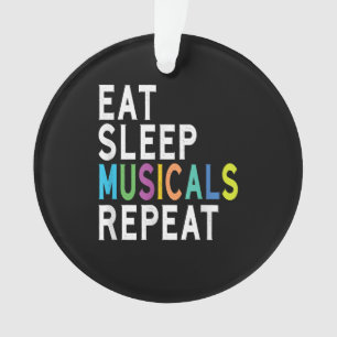 Adorno Comer musicales de sueño repetidos, regalos que ac