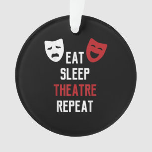 Adorno Comer Sleep Atre Repeat - Musical Broadway Actor G
