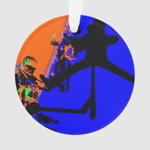 Adorno Comin' Through - Motox and Scooter Ornament