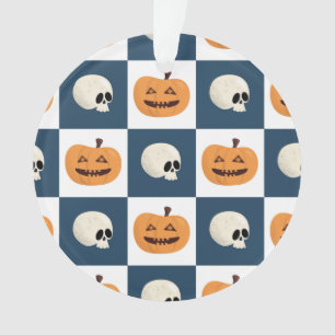 Adorno Comprobaciones de calaveras y calabazas