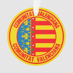 Adorno Comunitat Valenciana Round Emblem