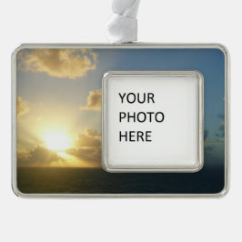 Adorno Con Marco Amanecer sobre San Juan II Puerto Rico