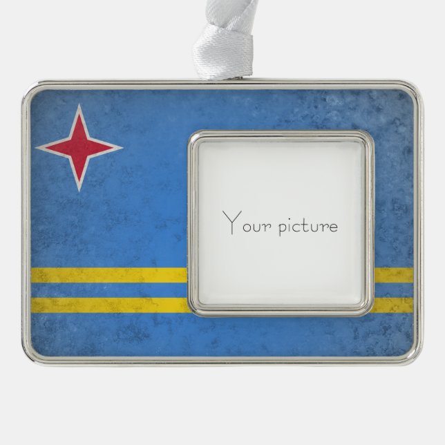 Adorno Con Marco Aruba (Anverso)