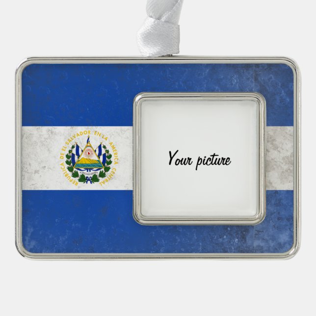 Adorno Con Marco El Salvador (Anverso)