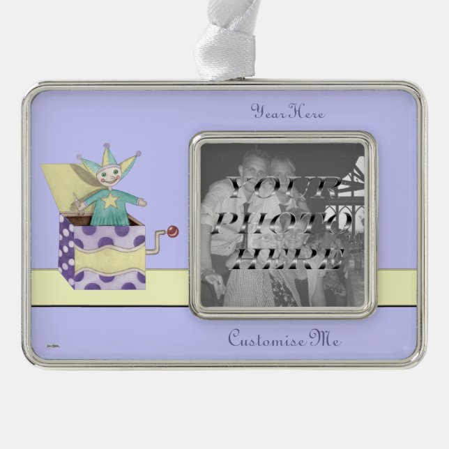 Adorno Con Marco Juguetes tradicionales (pastel) (Anverso)