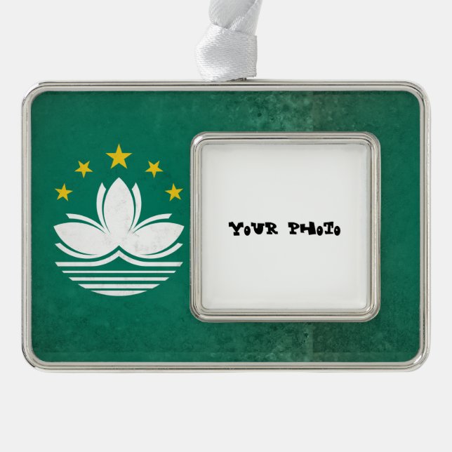 Adorno Con Marco Macao (Anverso)