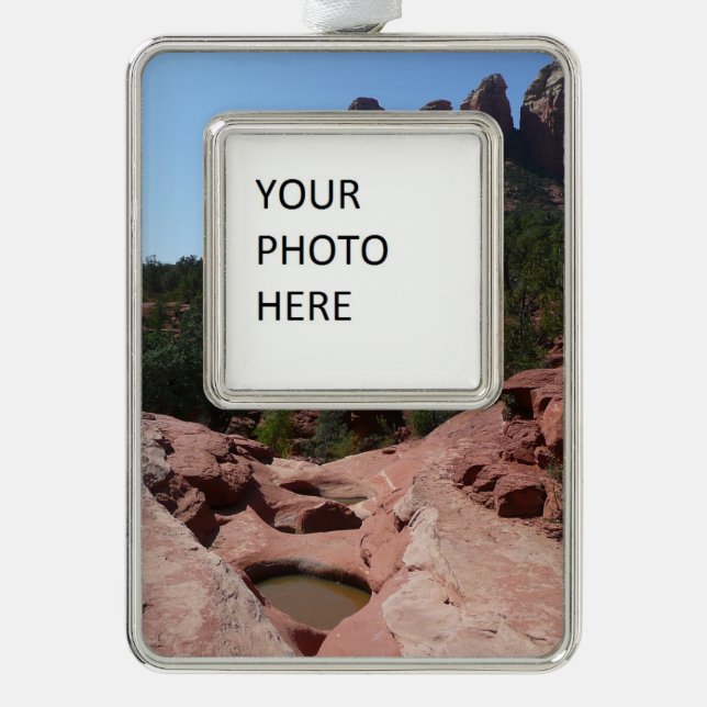 Adorno Con Marco Siete piscinas sagradas en Sedona Arizona (Anverso)