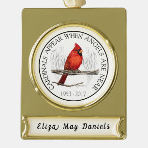 Adorno Con Rótulo Dorado Cardenales y monumento conocido de encargo de los